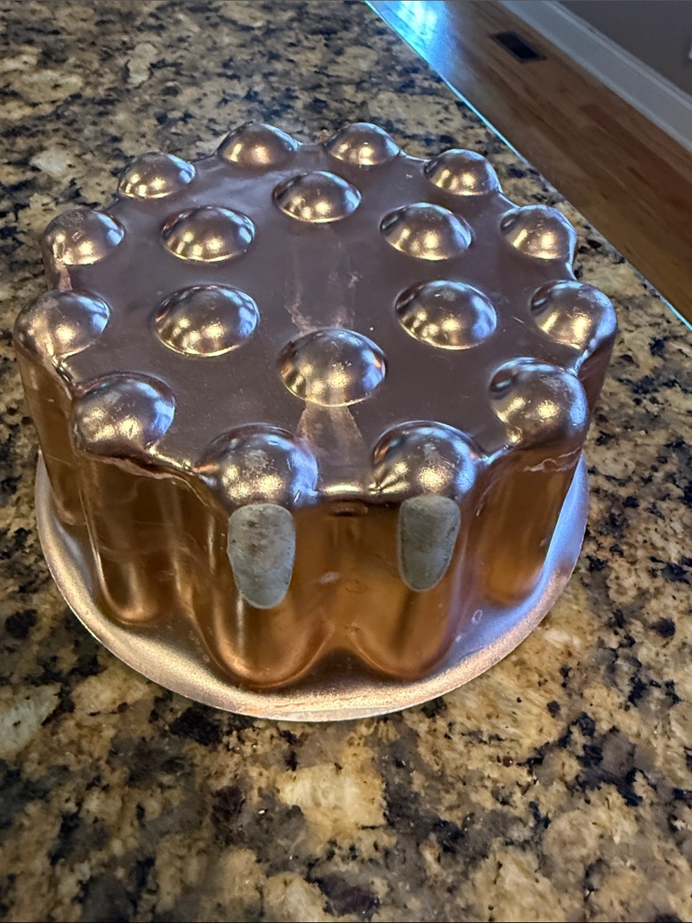 Metallic Rose Gold Cake Pan - Baking / Jello Mold- **See description!